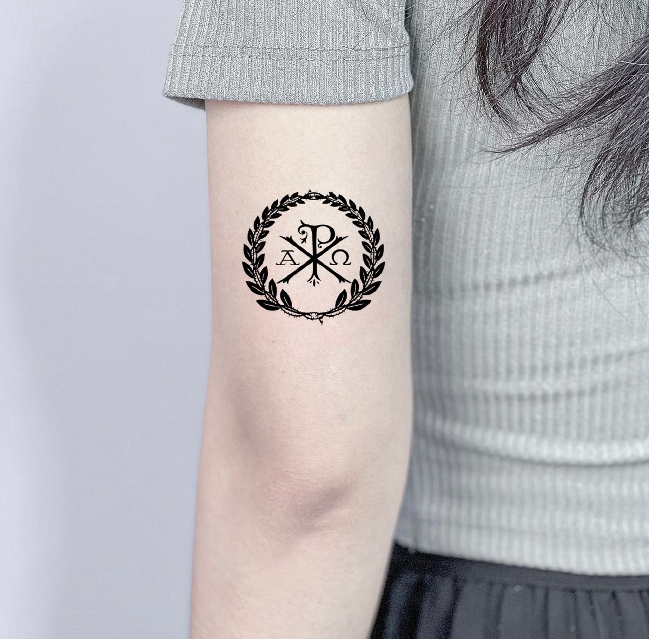 What Does Chi Rho Tattoo Mean  Represent Symbolism