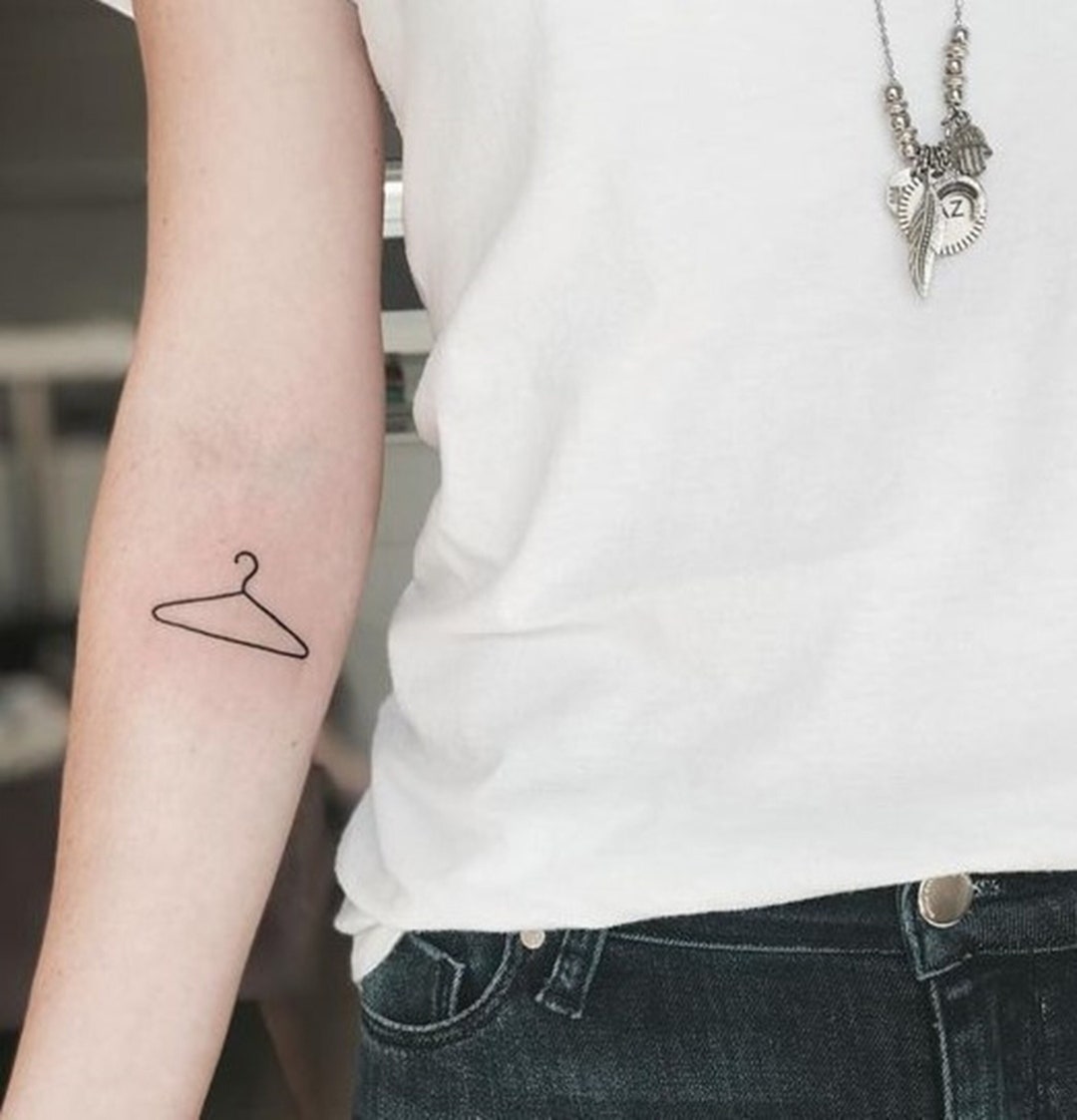 Hanger Tattoo Temporary Tattoo Symbol Tattoo Festival Etsy