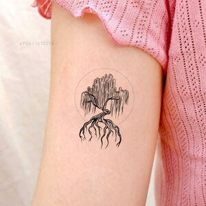 Willow Tree Tattoo Meaning A Symbolic Expression of Natures Resilience  and Grace  Impeccable Nest