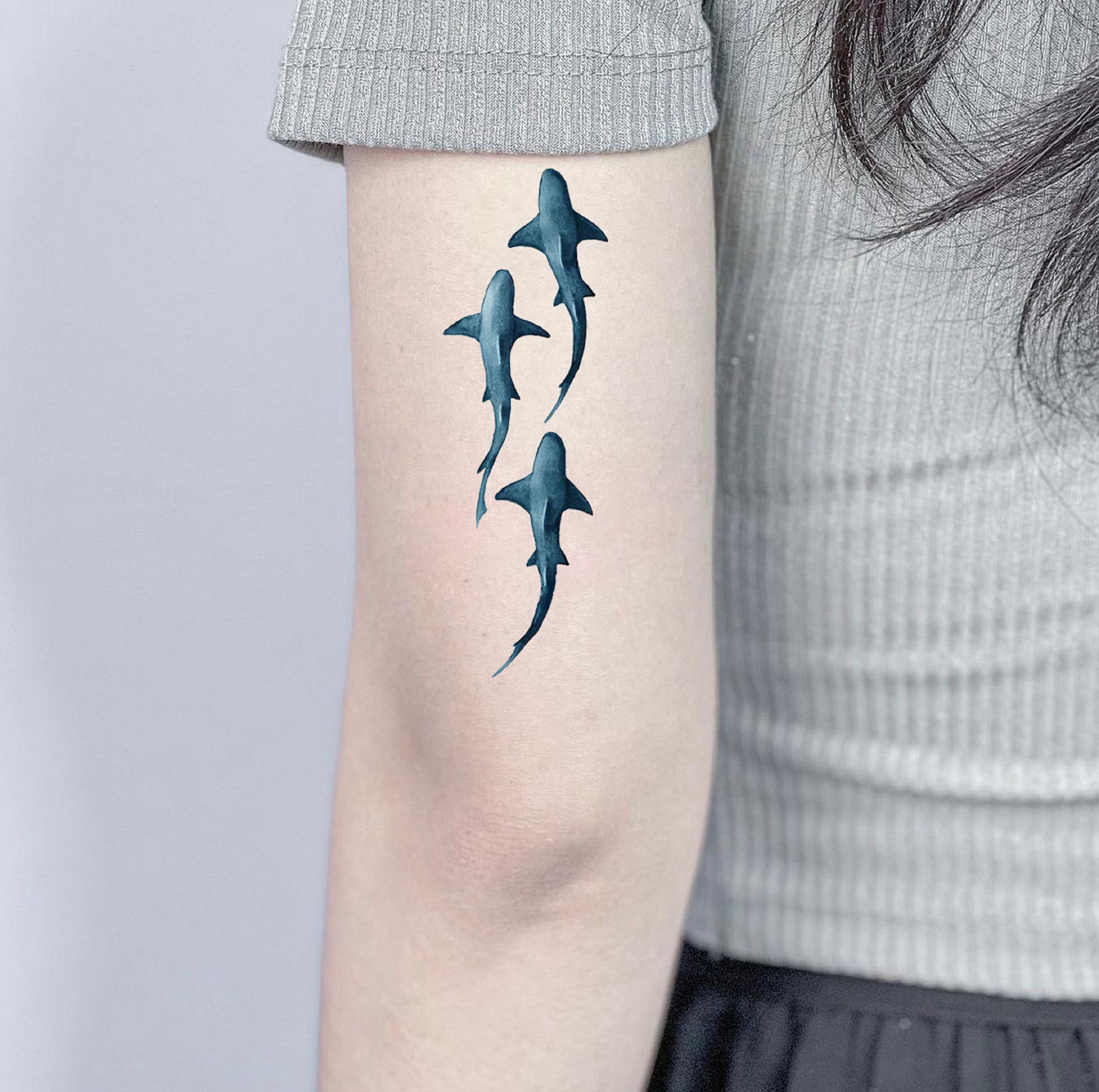 Tatuajes de tiburón - Etsy España