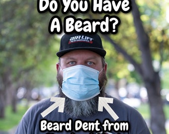 Beard Mask Up!!! - BEARDSYYC BEARD Mask - No Beard Dent/Crease