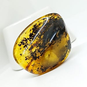 28gr Large Amber Stone, Collectors Specimen, Amber stone for Display, Healing Stone, Natural Baltic Amber,Authentic Natural Stone