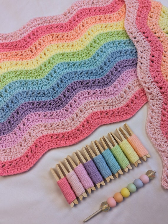 Over the Rainbow Softie Crochet Pattern (PDF)