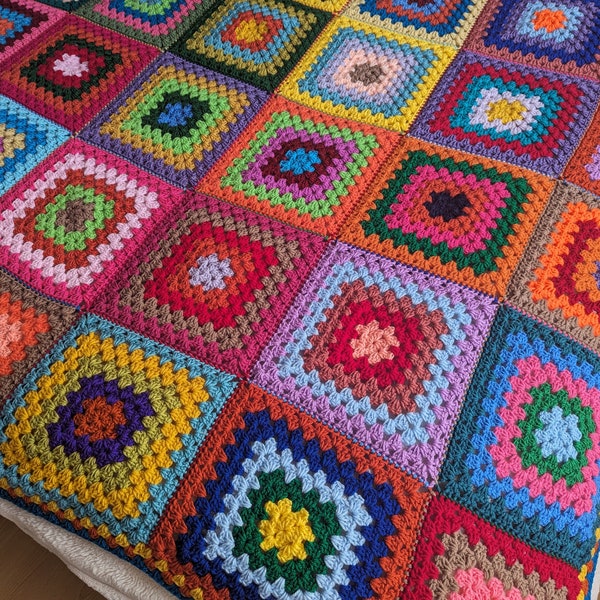 Crochet Blanket - Etsy UK