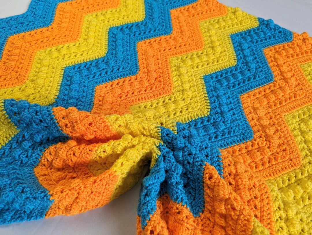 Crochet Blanket, Baby Blanket Crochet, Christenings Gifts for Boys