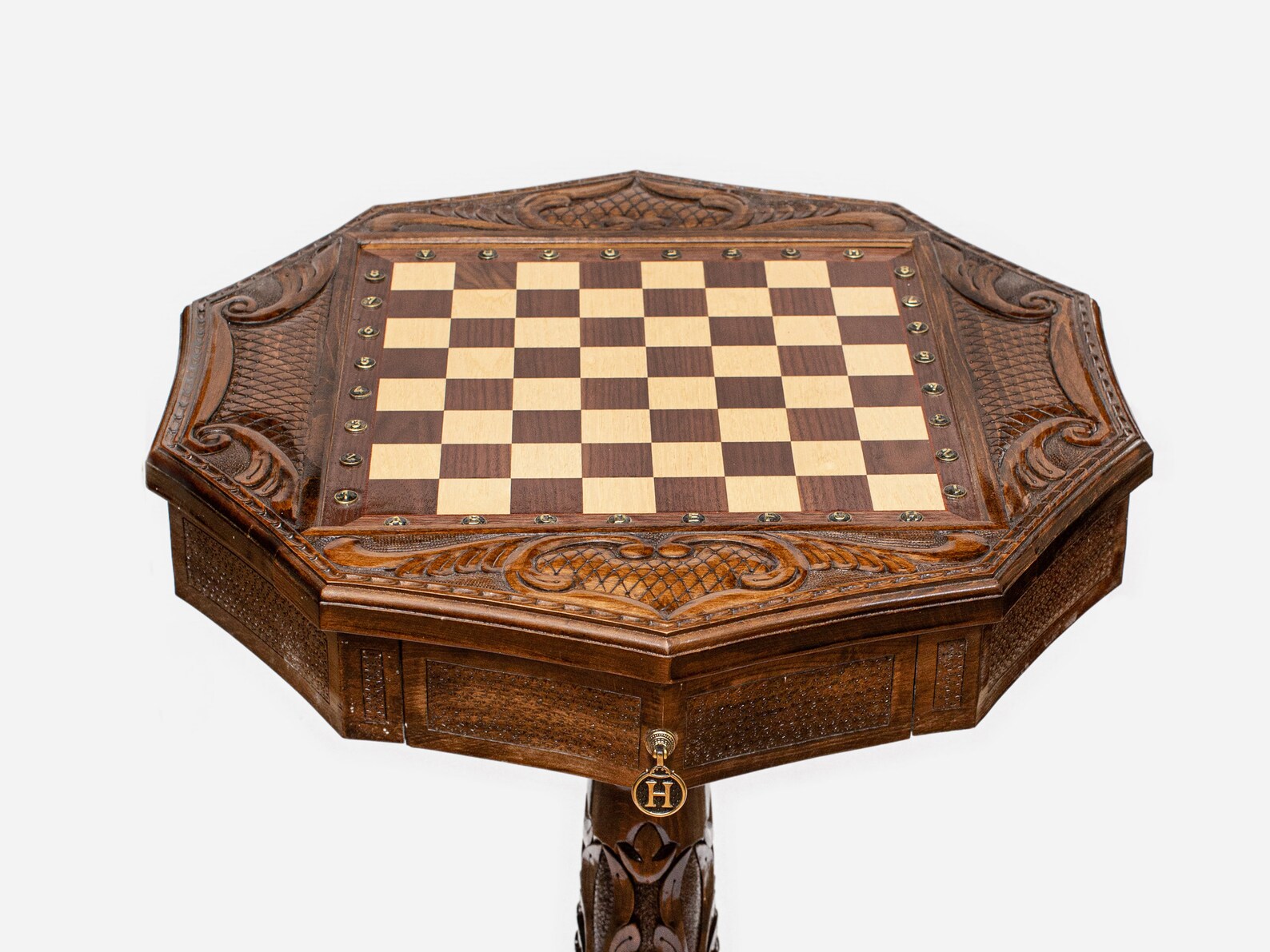 Handmade Chess Table / 21.5 x 21.5 x 25.5 Etsy