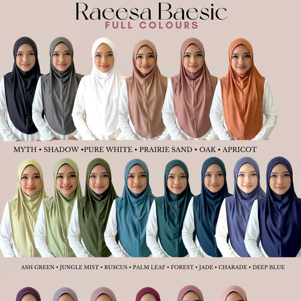 premade hijab