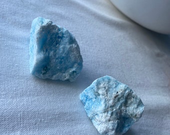 Blue Aragonite Raw Pieces