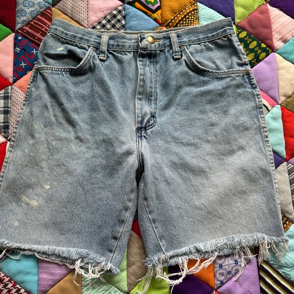 Vintage Rustler Cutoff Jean Shorts 30”