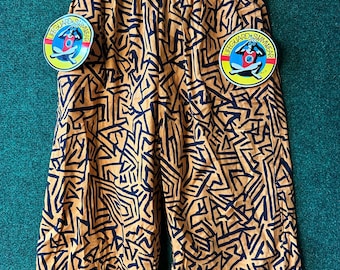 Deadstock Vintage 90s Lifeguard Swim Shorts Trunks 23”-30” Waist