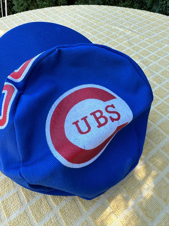 Vintage 80s 90s Chicago Cubs Baseball Snapback Hat - image 2
