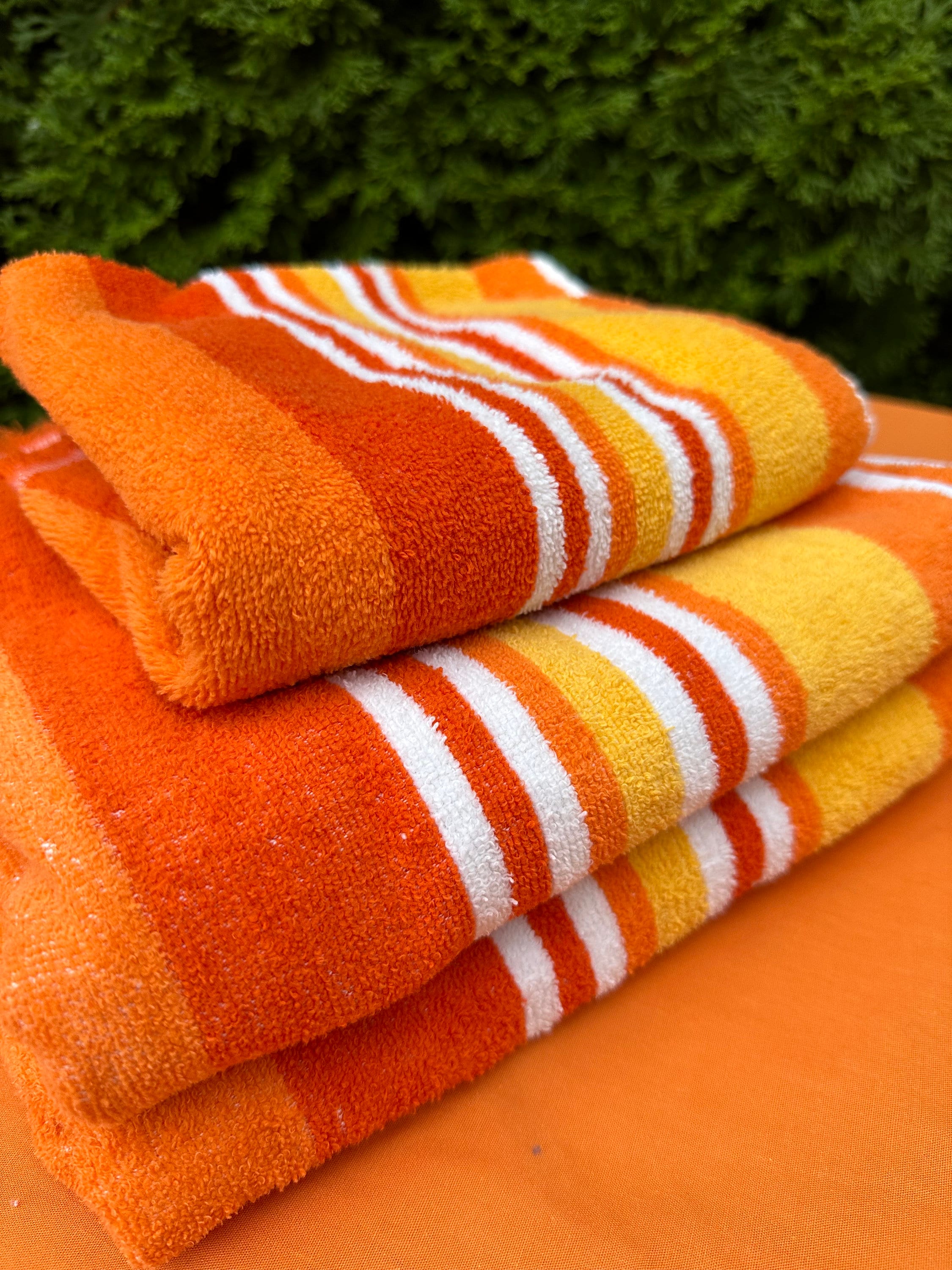 Striped Dish Towels Rectangular