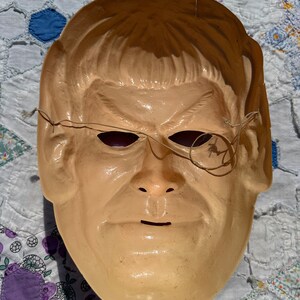 Vintage Ben Cooper Star Trek Spock Plastic Halloween Mask - Etsy