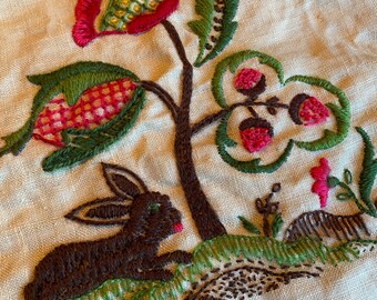 Crewel Needlepoint | Etsy