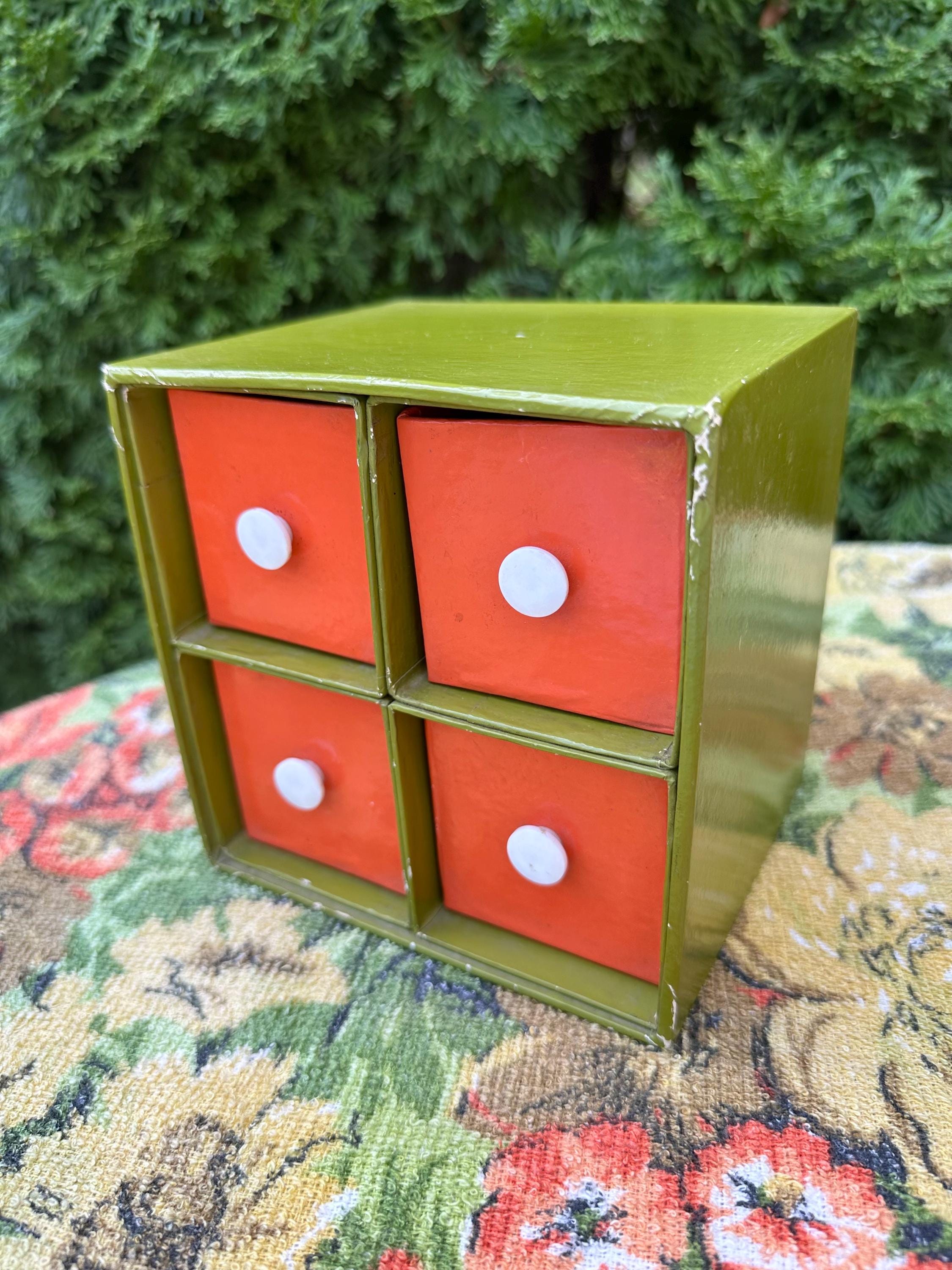 vintage ミニチュアペーパードール ボックス Vintage Cardboard Toy Box - Etsy