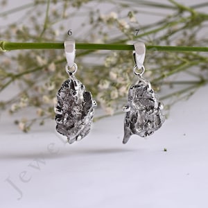 METEORITE Pendant - Genuine Space Rock Meteor Jewelry, Healing Crystal and Stones Raw