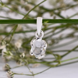 Herkimer Diamond Gemstone Pendant, Herkimer Diamond Pendant, 925 Sterling Silver Pendant Herkimer Diamond Stone,Gift For Her,Gift For Mother