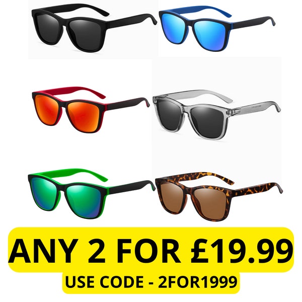 Polarised Sunglasses Men Women Glasses Outdoors Sports Golf Cycling Fishing Hiking Eyewear