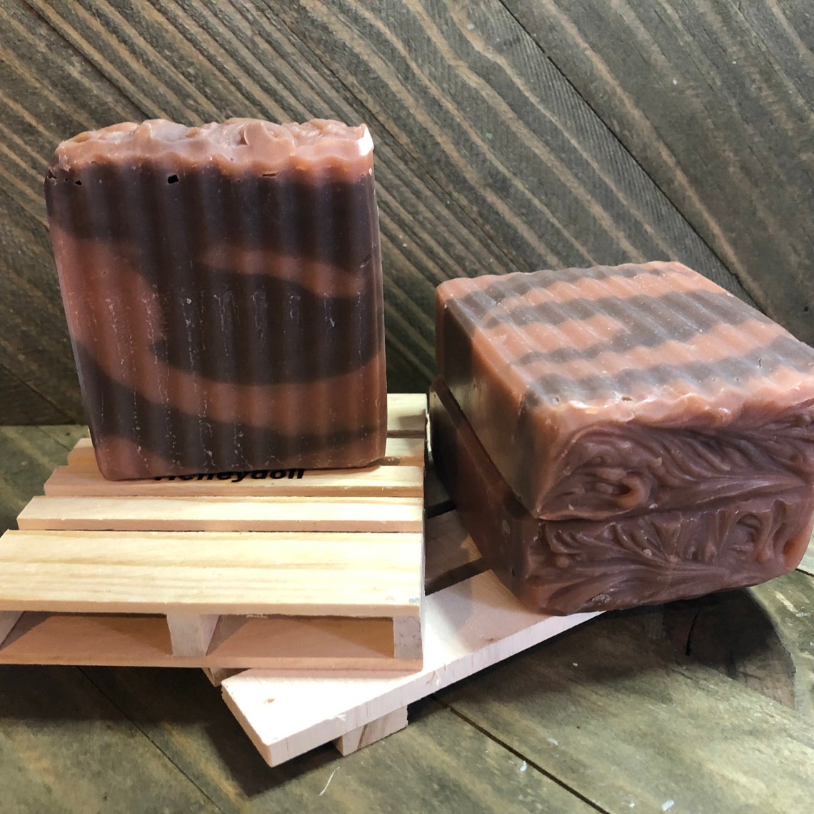 mahogany teakwood soap