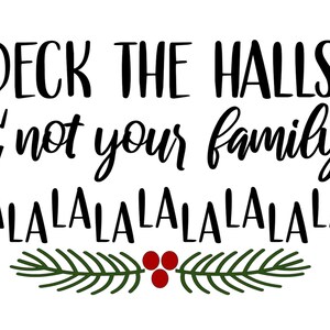 Deck the Halls SVG