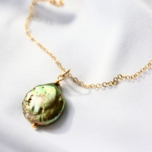 Rowe's Keshi Pearl Pendant Necklace image 2