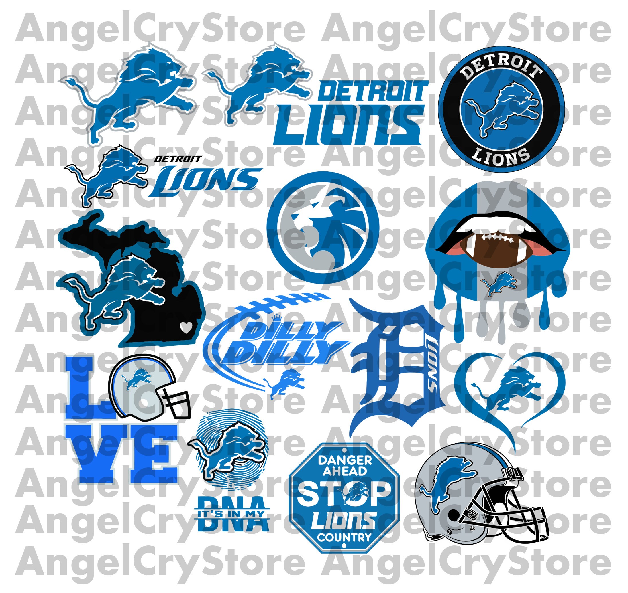 Free Free 309 Detroit Lions Svg Image SVG PNG EPS DXF File