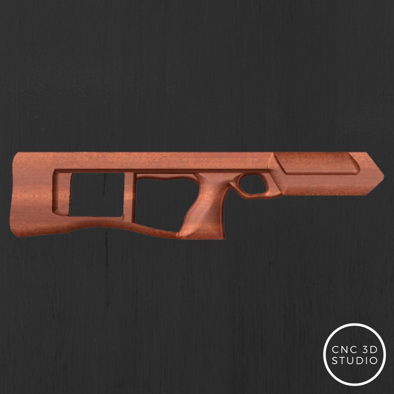 10 Pack STL Gun Butts Gunstock Stl Rifle 3d Model Gun Butts Etsy