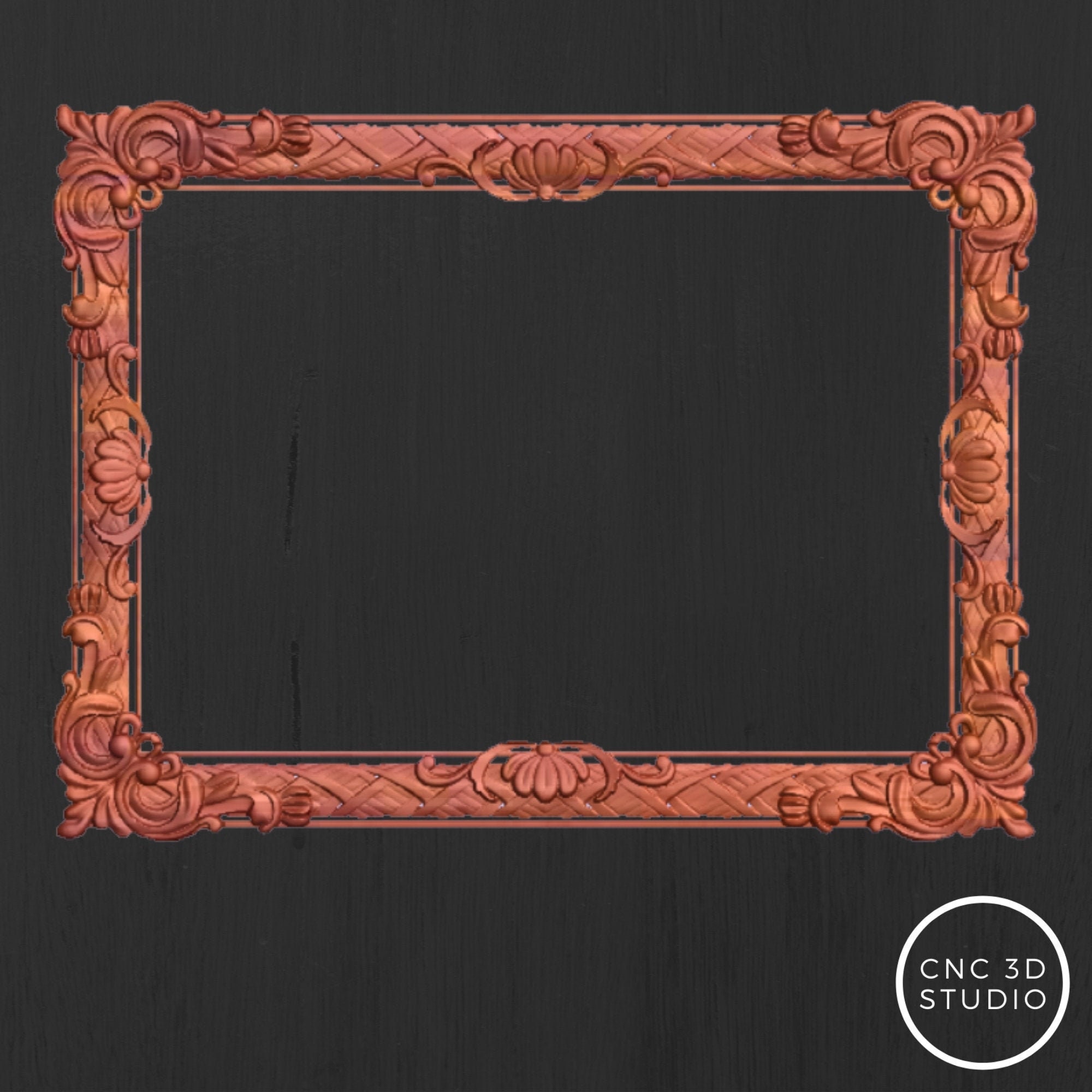 CNC Router Picture Frames Frame STL File Cnc Router Frame Etsy