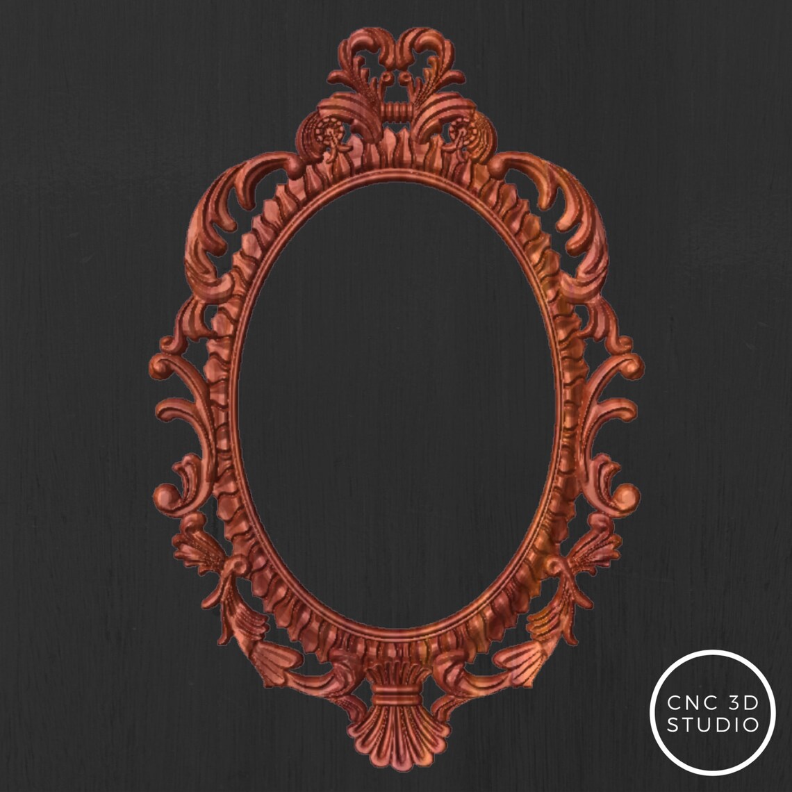 Frame STL File Picture Frame STL Mirror Frame STL File Cnc Etsy