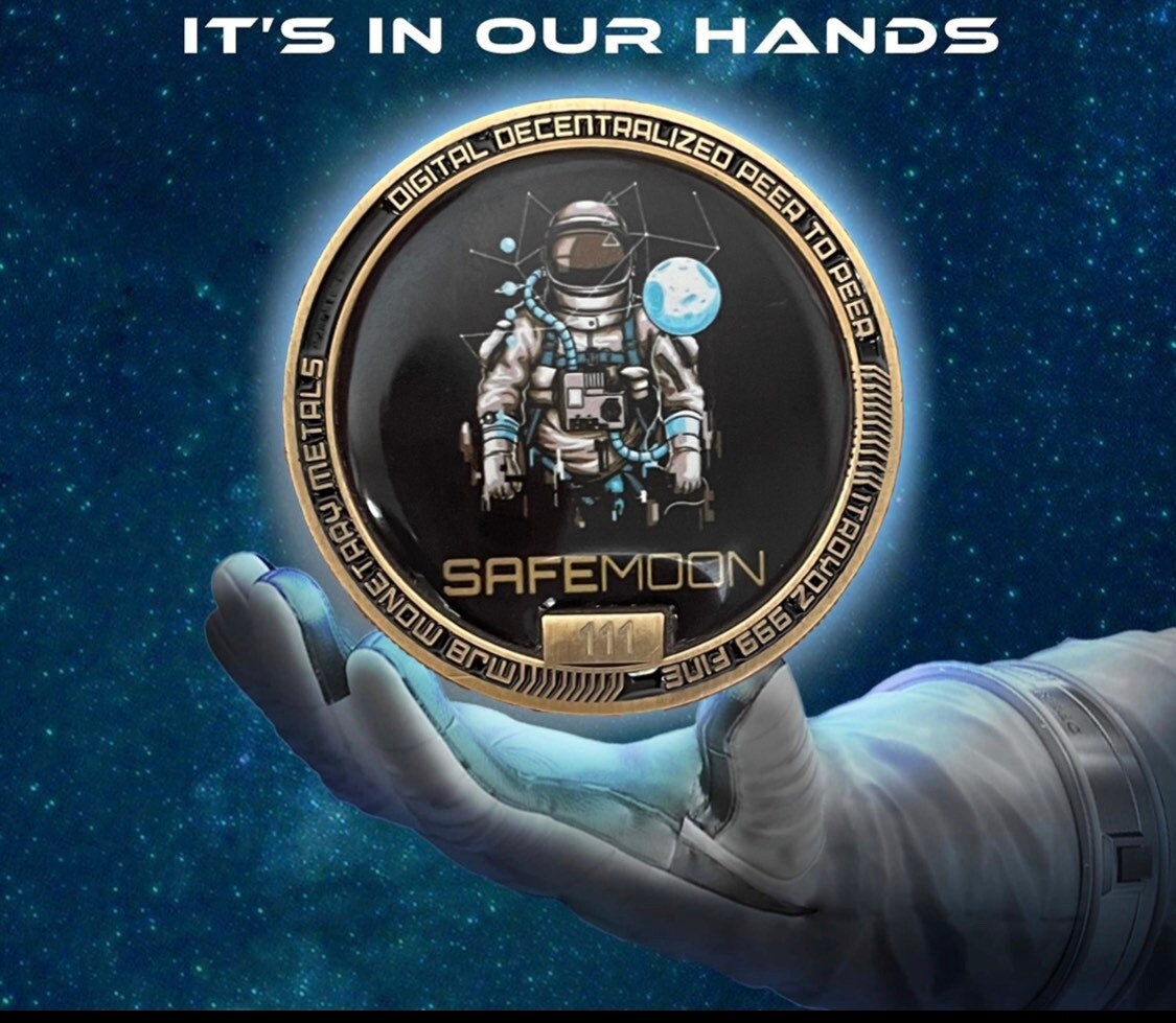 Safemoon coin with Showcase
