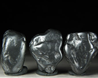 Tibet Tektit Kristall Set: Synergy Stein Set, 70 ct (3 Stück)