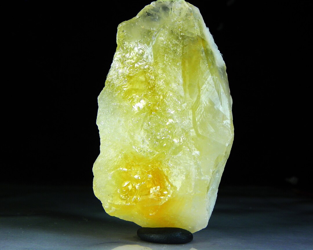 Huge ! Golden Azeztulite - 610 Ct 100% Natural Himalaya Golden ...