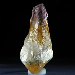 Seltener 63 cts Super Seven Kristall Reiko Heilstein Amethyst, Cacoxenit, Goethit, Lepidocrocit, Rutil, Rauchquarz, Quarz 1 6/8&quot;