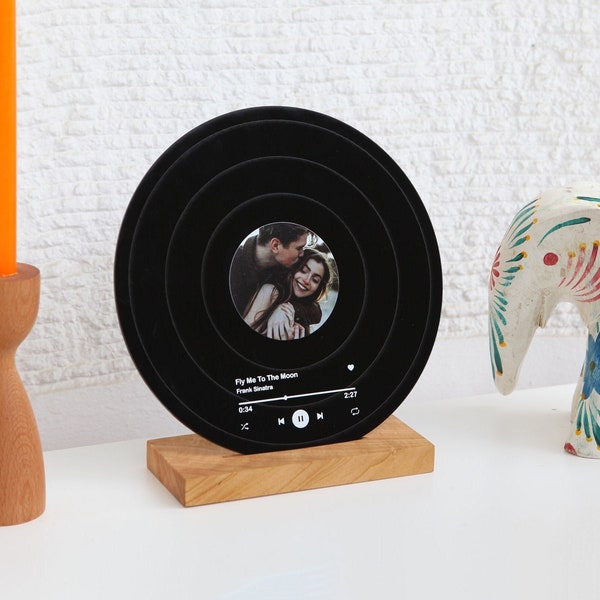Romantic Personalized Record - Birthday Gift for Her - Anniversary Gift for Partner - Couples Gift - Valentines Gift - Boyfriend