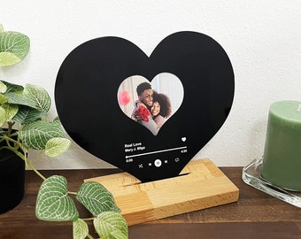 Souvenir d'anniversaire personnalisé - Disque vinyle personnalisé - Cadeau d'anniversaire pour femme - Cadeau romantique pour petit ami - Cadeaux uniques pour lui