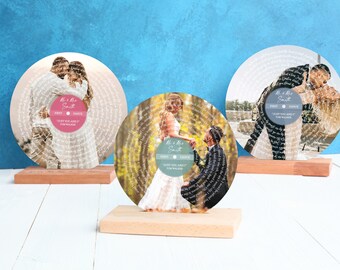 Personalized Lyrics Print Vinyl Record First Dance Song, Wedding Song, Birthday Gift for Him, Couples Gift for Her, Anniversary Present