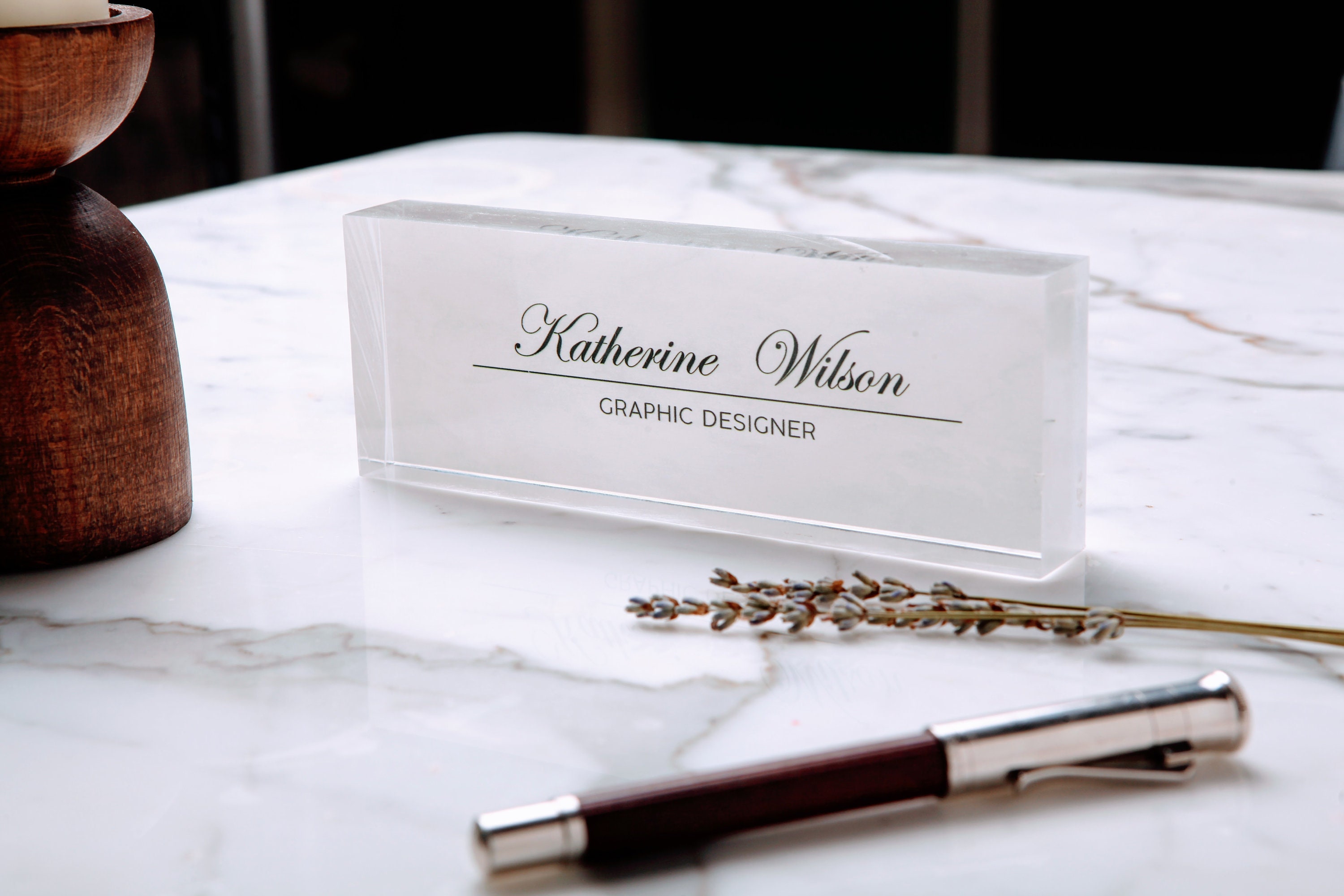 Custom Office Desk Plaque Personalized Gift for Coworker Etsy