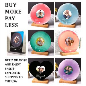 Gift for Parents Christmas - Gift for Parents Anniversary - Anniversary Gift for Parents 30 40 60 50th Years - Music Gift for Mom and Dad image 8