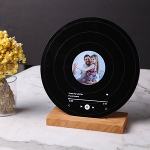 Dad Gifts From Daughter - Dad Gifts for Wedding - Dad Christmas Gift - Music Plaque - Father Gift From Kids - Daddy Gift for Christmas