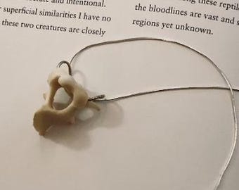 Bone Charm Necklace