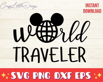 Weltreisender SVG, png, dxf, eps, Digitaler Download, Urlaubssvg, Reisesvg, Urlaubsreise, Familienurlaub