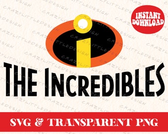 The Incredibles LOGO - SVG PNG Layered
