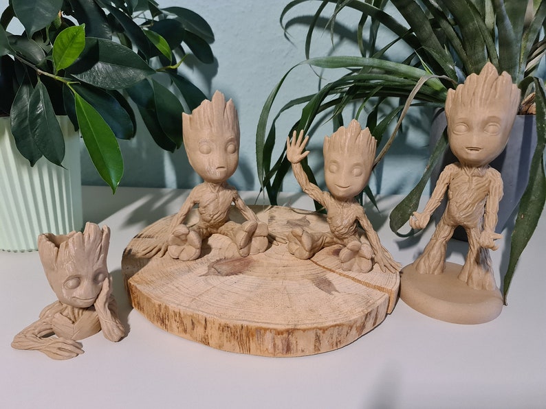 Groot's Galactic Collection: From plant pots to controller holders discover the charm of the stars for your home Marvel/Plant/PS image 1