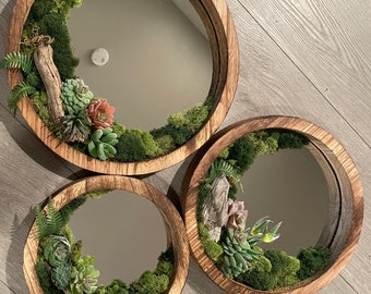 Moss Wall Mirror