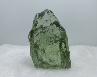 2 Kgs of rough Andara crystal yellowish green with motif for healing