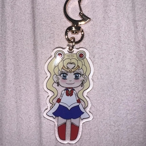 Pretty Guardian Inner Scouts Keychain
