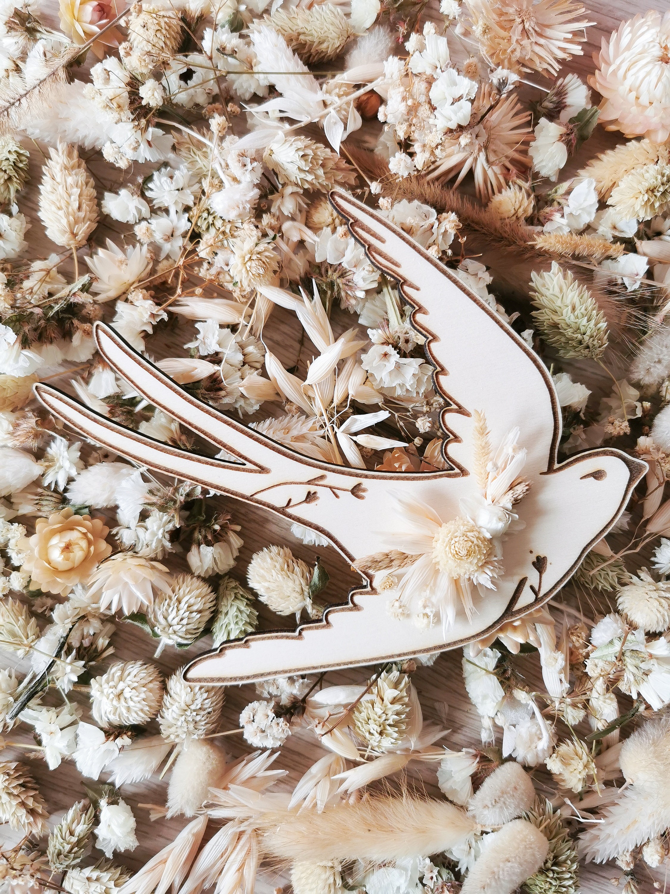 Hirondelle Fleurie Naturelle