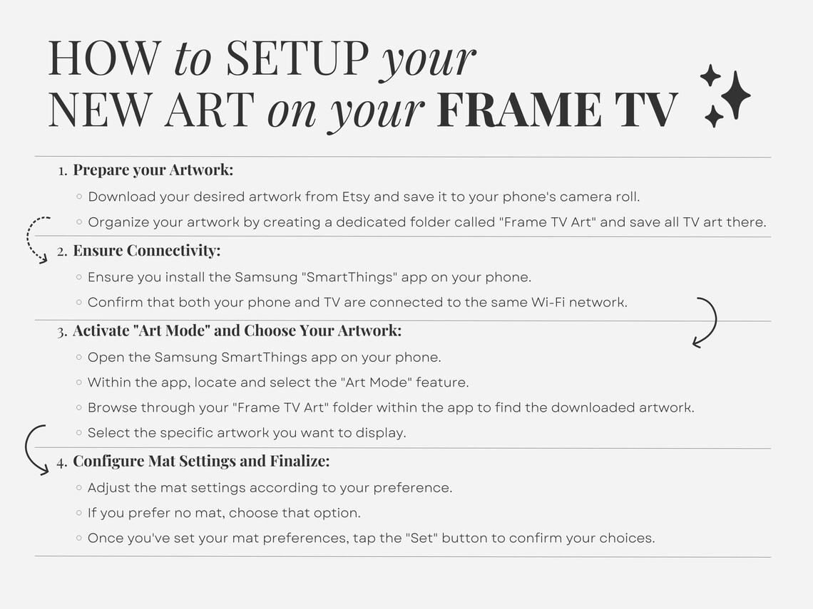 Modern Frame Tv Art Abstract Frame Tv Art Minimalist Frame Etsy