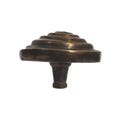 Vintage Knob Drawer Pulls, Spiral Front Drawer Pulls, Solid Brass Drawer Handle, Knob Drawer Handle product logo