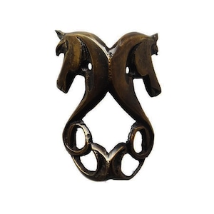 65mm Set of Horse Corner Protector Solid Brass Skiffers | Skirting Wall Protector | Wall Corner Protector | Table Corner Protector Guard